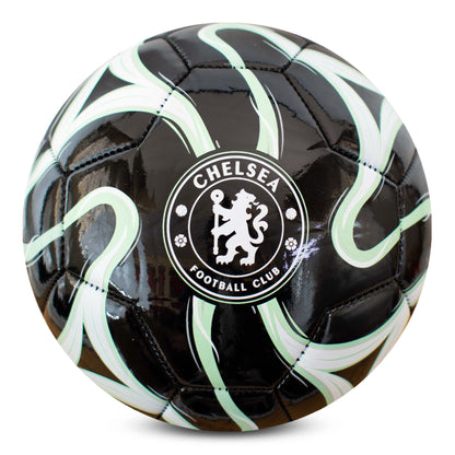 Chelsea F.C Cosmos Size 1 Football - Black