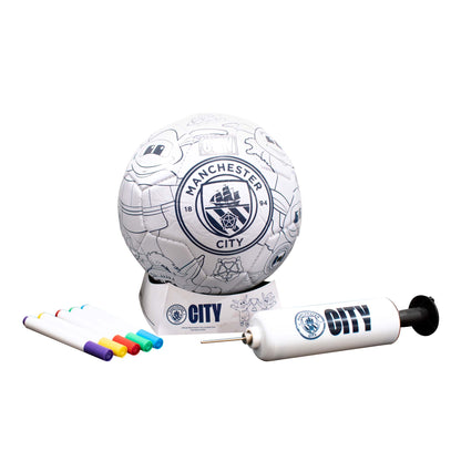 Manchester City Mini Colour In Customisable Football