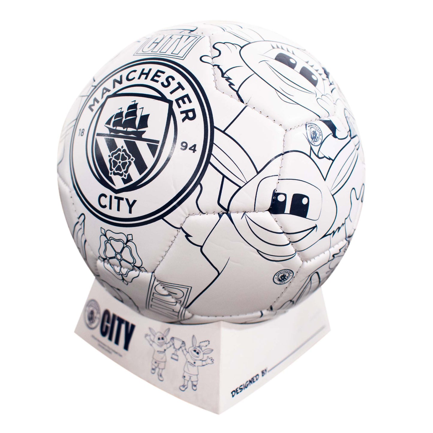 Manchester City Mini Colour In Customisable Football