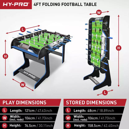 Hy-Pro 4FT Folding Football Table