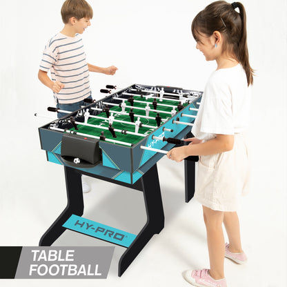 Hy-Pro Folding 4-in-1 Games Table - Table Football, Air Hockey, Table Tennis & Pool