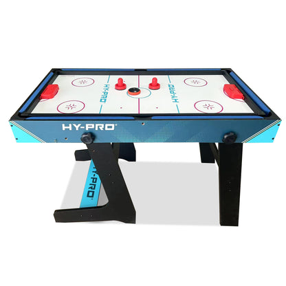 Hy-Pro Folding 4-in-1 Games Table - Table Football, Air Hockey, Table Tennis & Pool